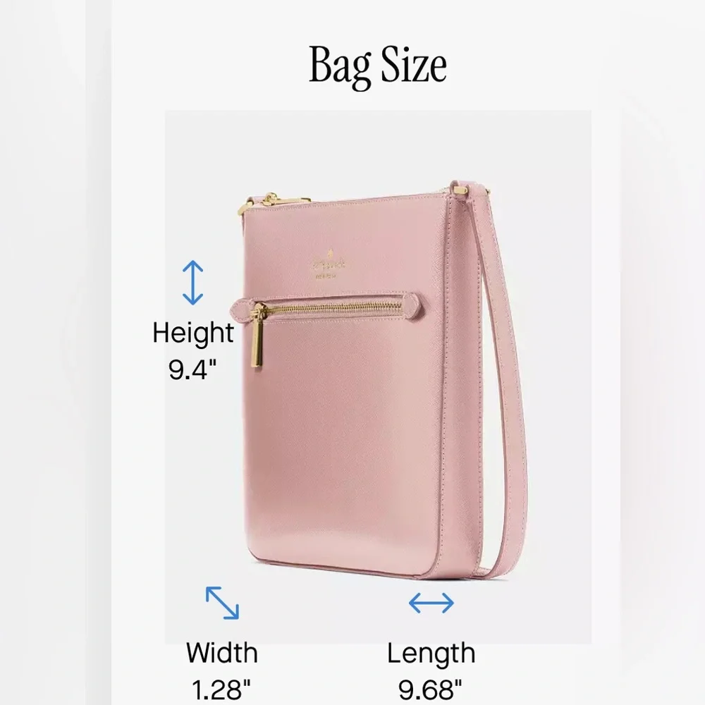 Kate Spade Sadie Large Crossbody Tutu Pink
